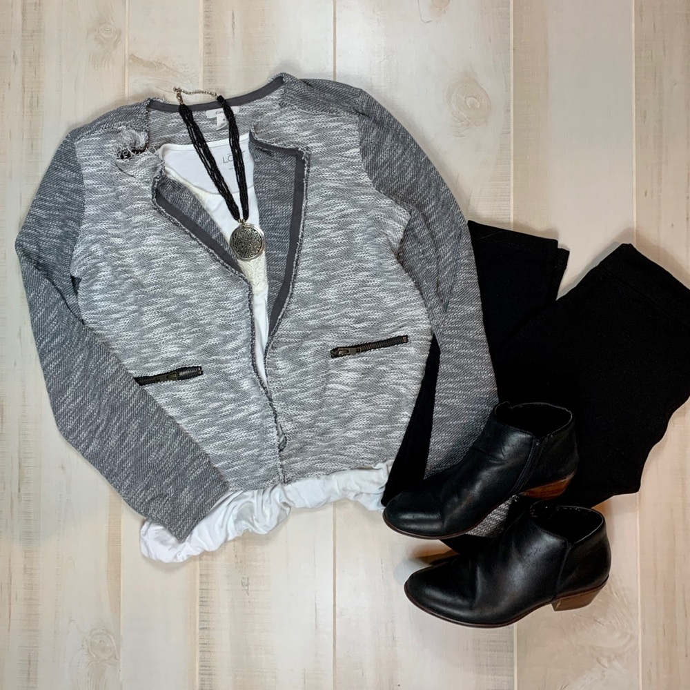 Caslon Drape Collar Jacket